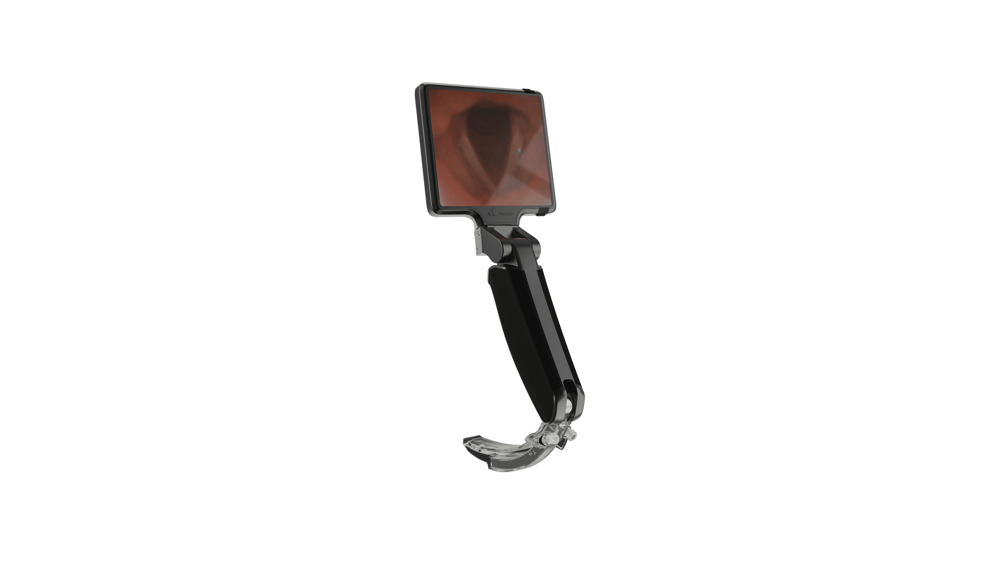 Pavisus dual-channel videolaryngoscope with integrated suction and insufflation channels